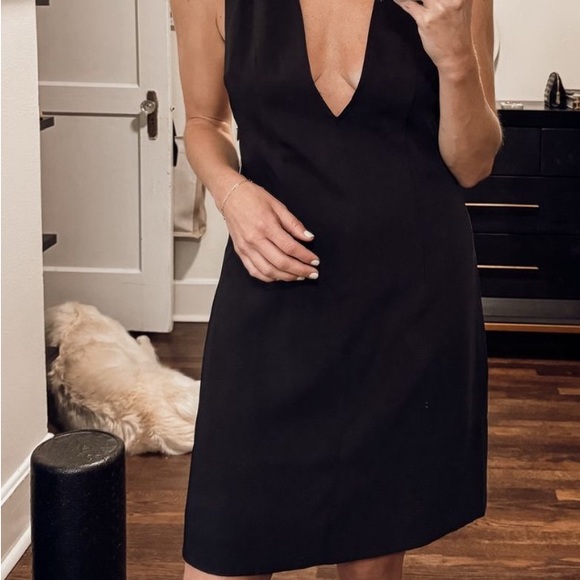 French Connection | Dresses | French Connection Harry Suiting Aline Dress Black